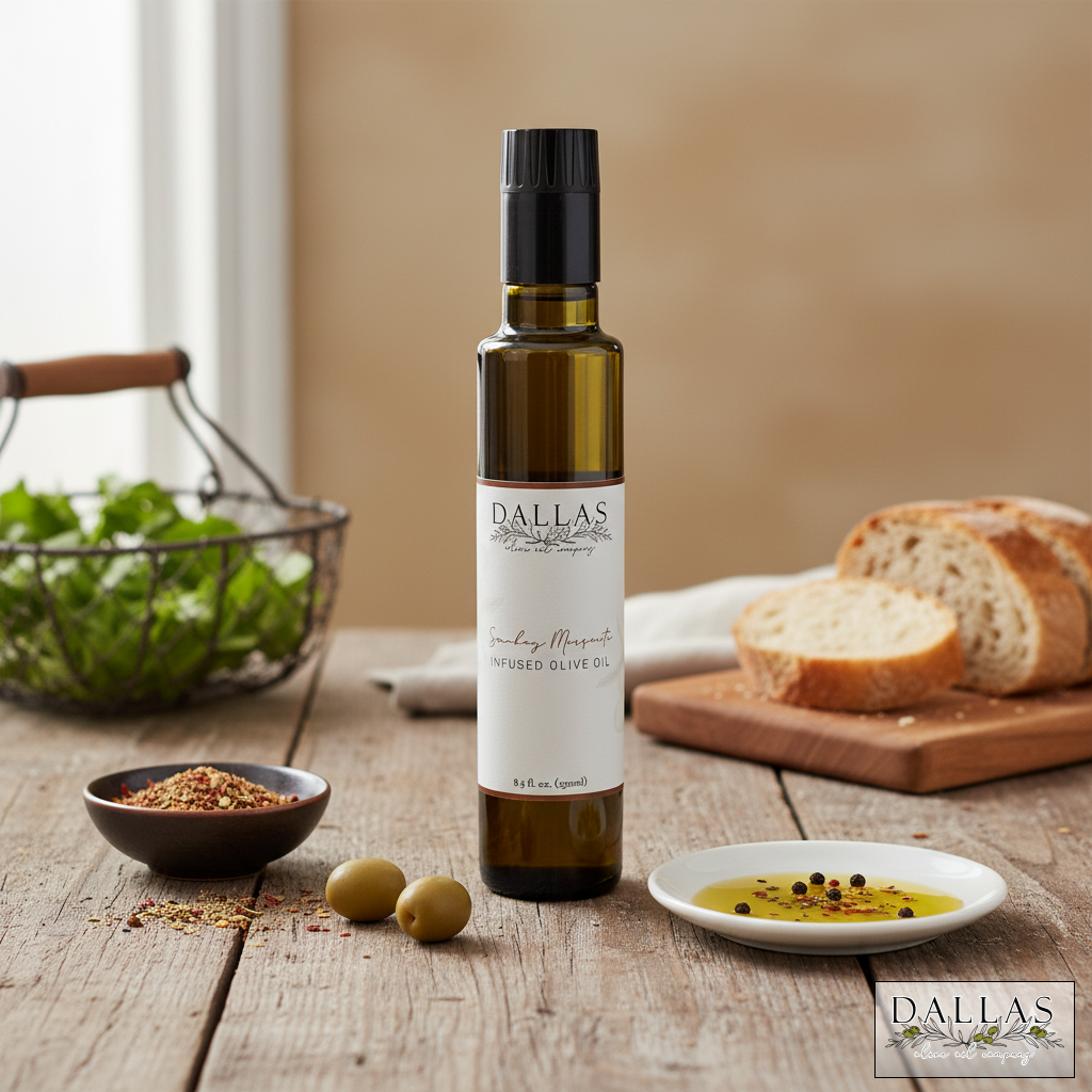 Smoky Mesquite Infused Olive Oil