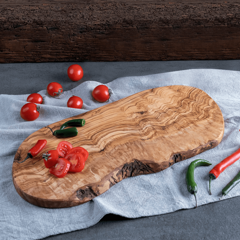 Handmade Rustic Olive Wood Coasters