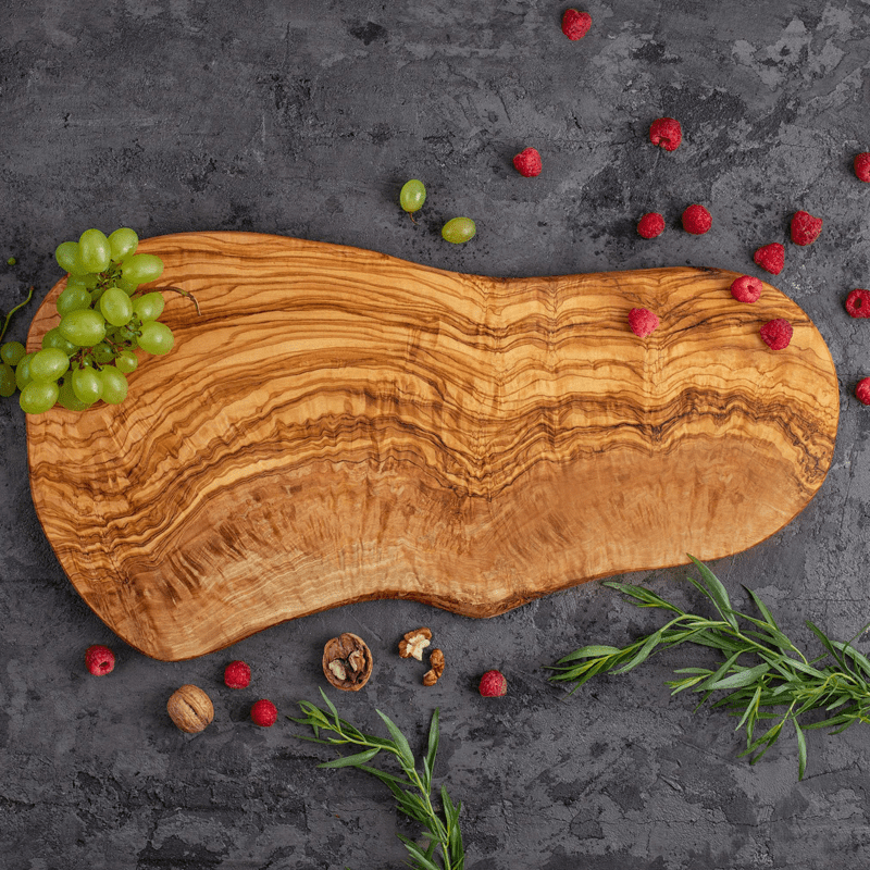 Handmade Rustic Olive Wood Coasters