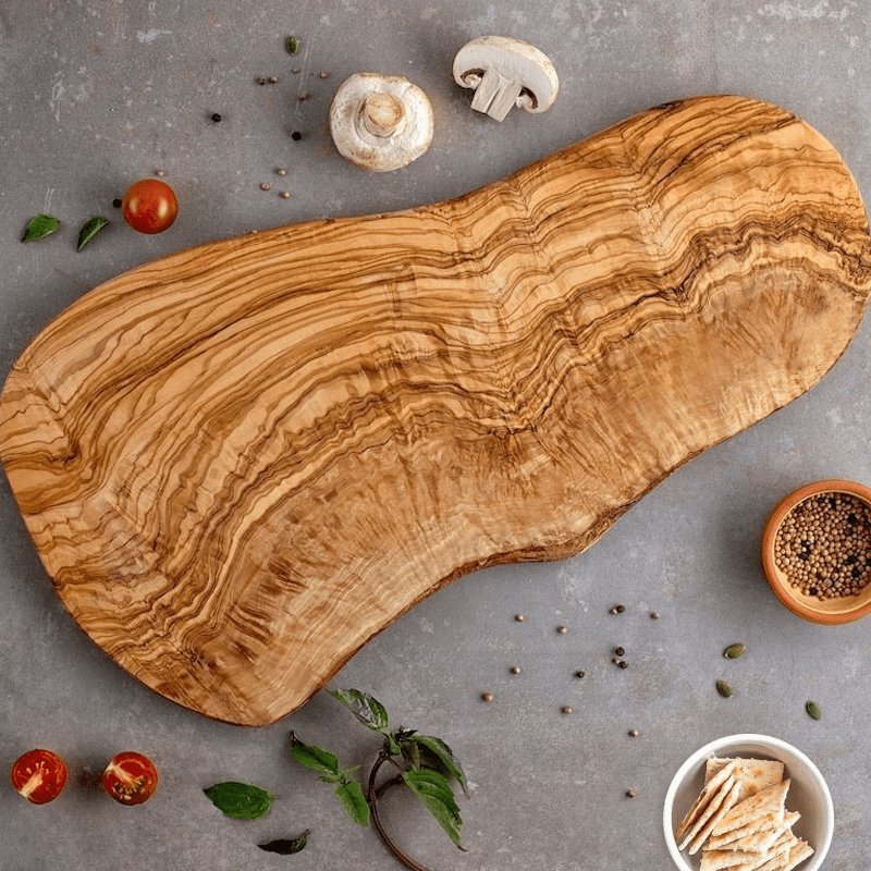 Handmade Rustic Olive Wood Coasters