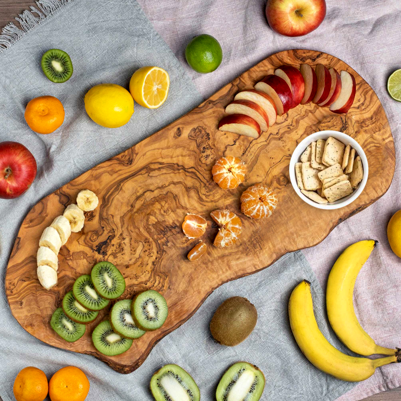Handmade Rustic Olive Wood Coasters