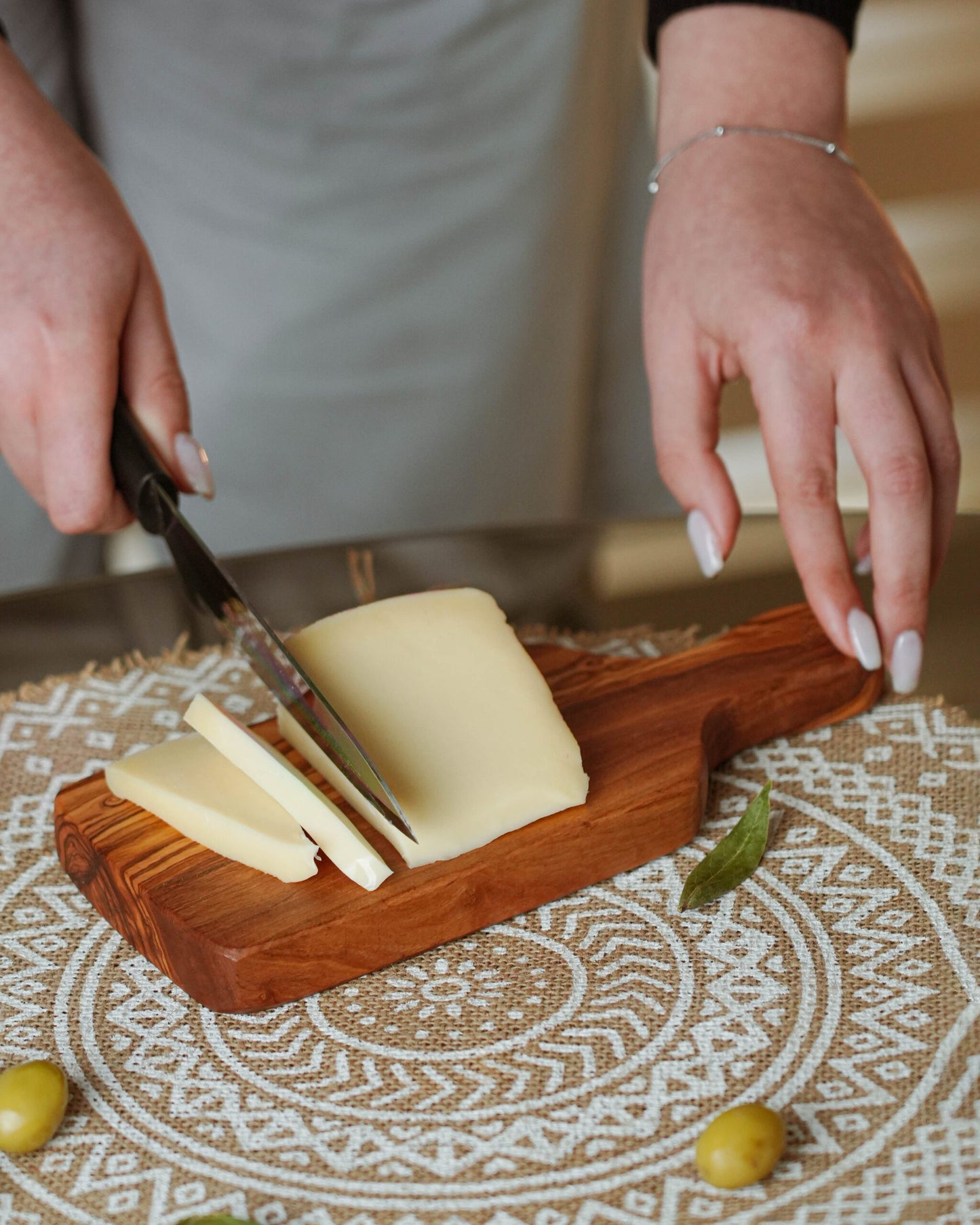 Handcrafted Olive Wood Cutting Board