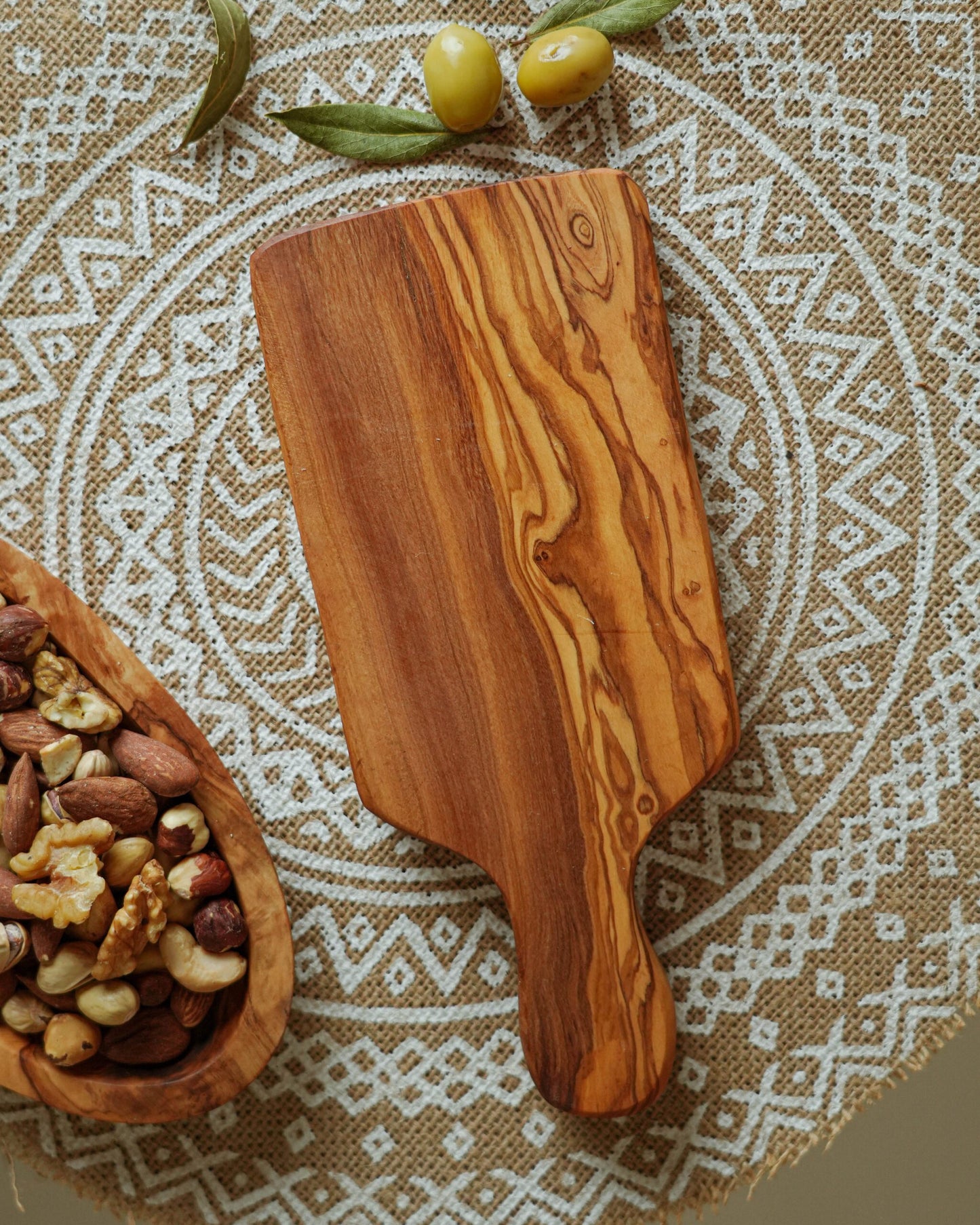 Handcrafted Olive Wood Cutting Board