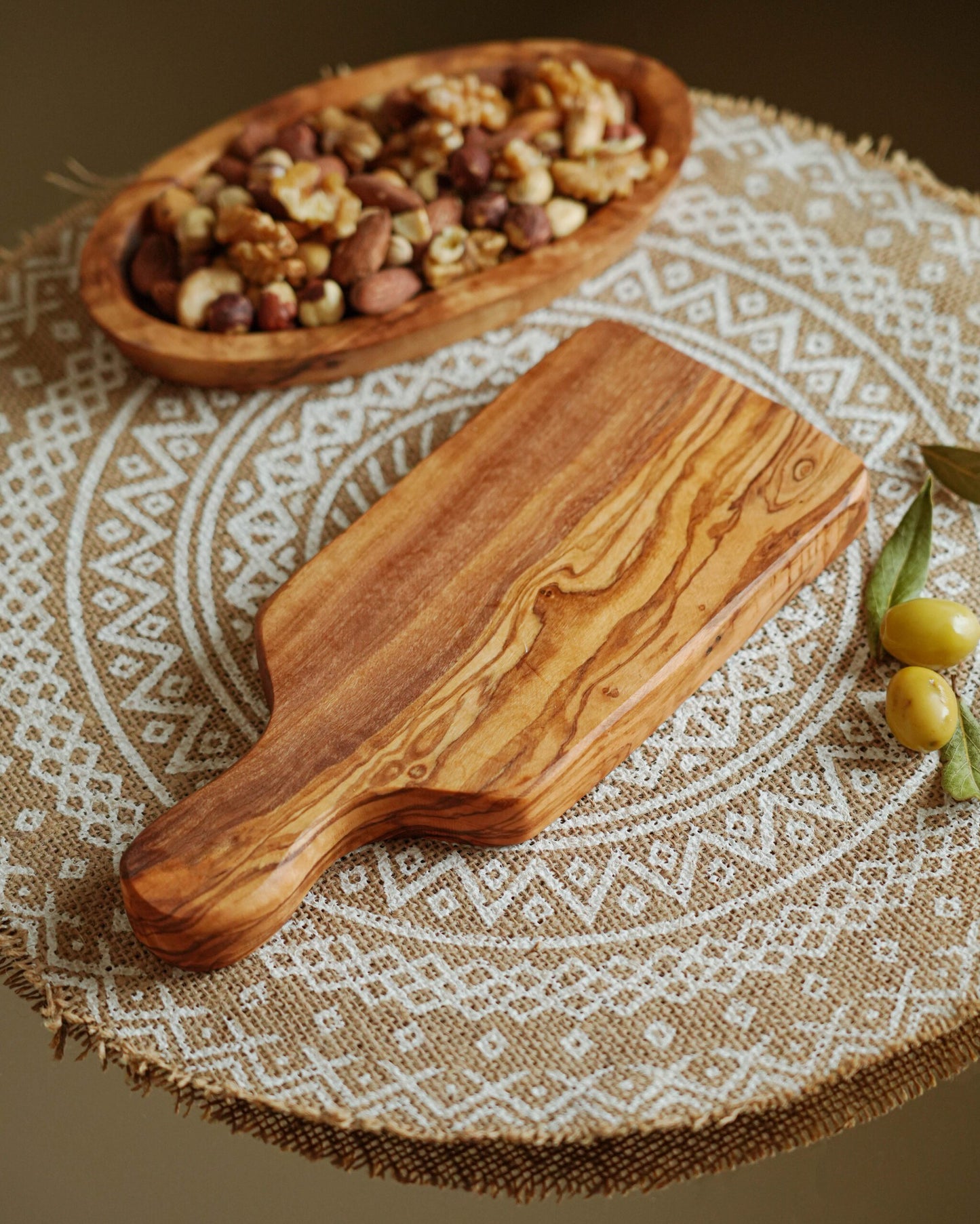 Handcrafted Olive Wood Cutting Board