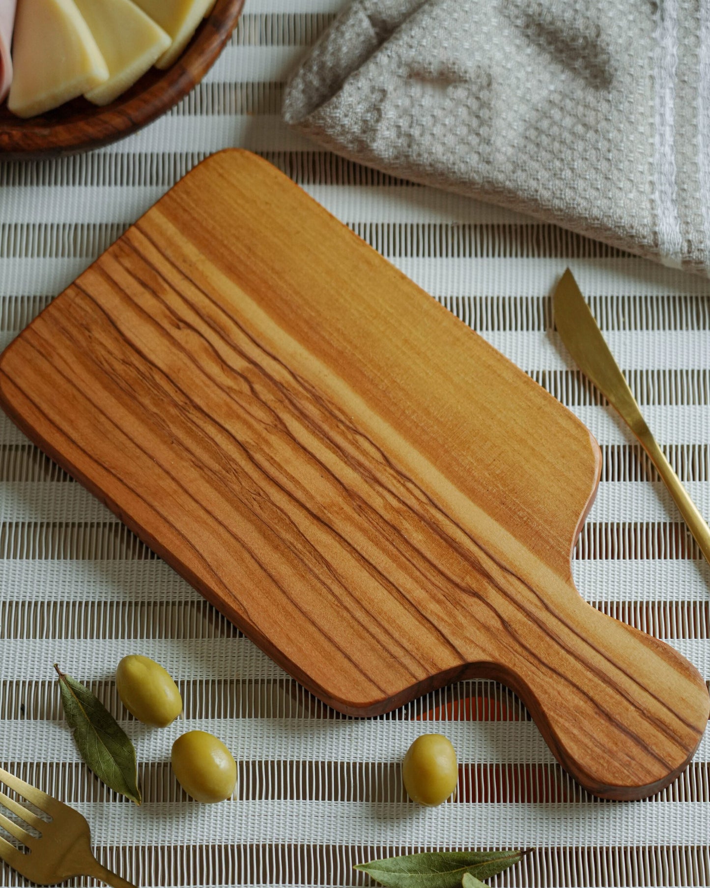 Handcrafted Olive Wood Cutting Board