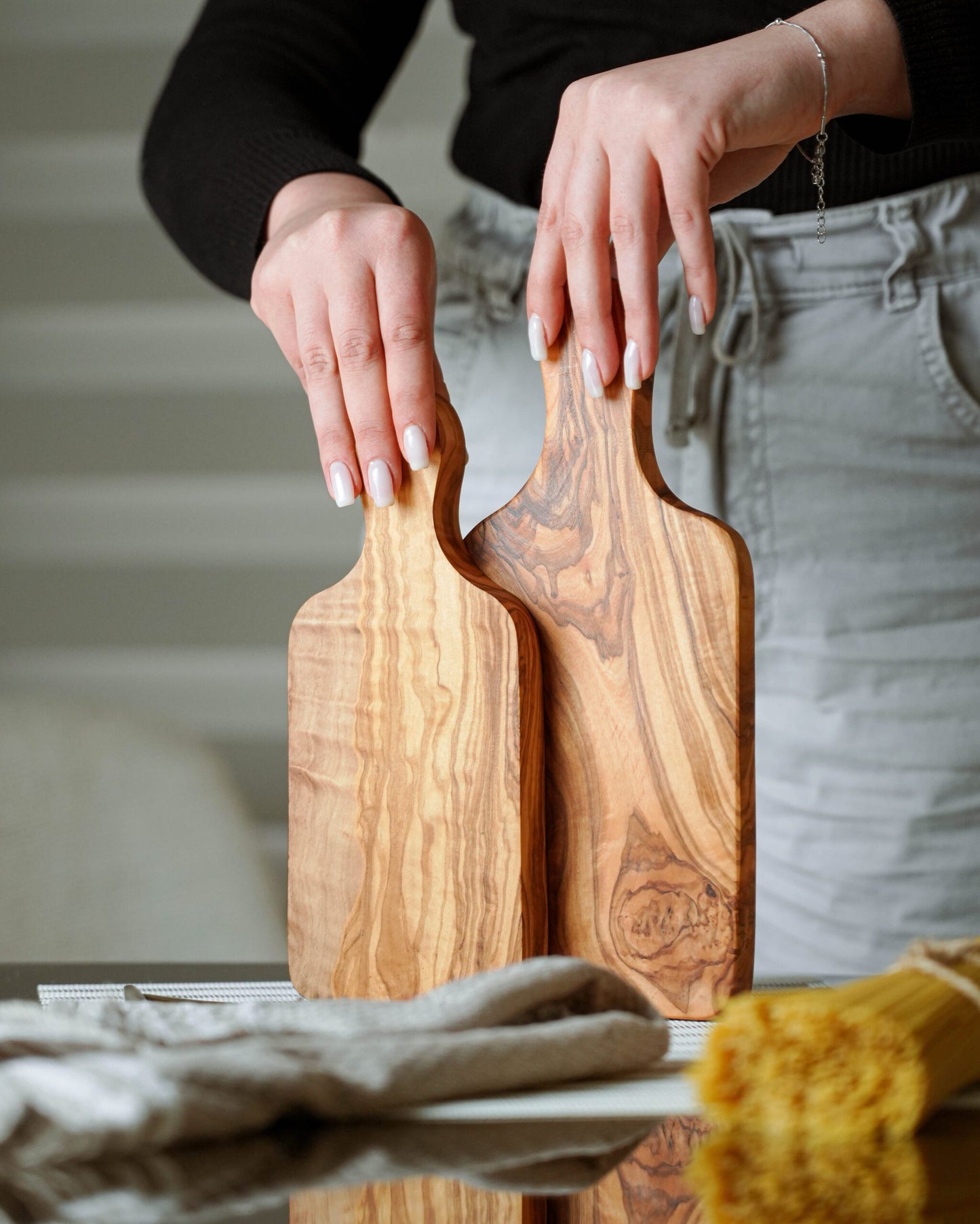 Handcrafted Olive Wood Cutting Board