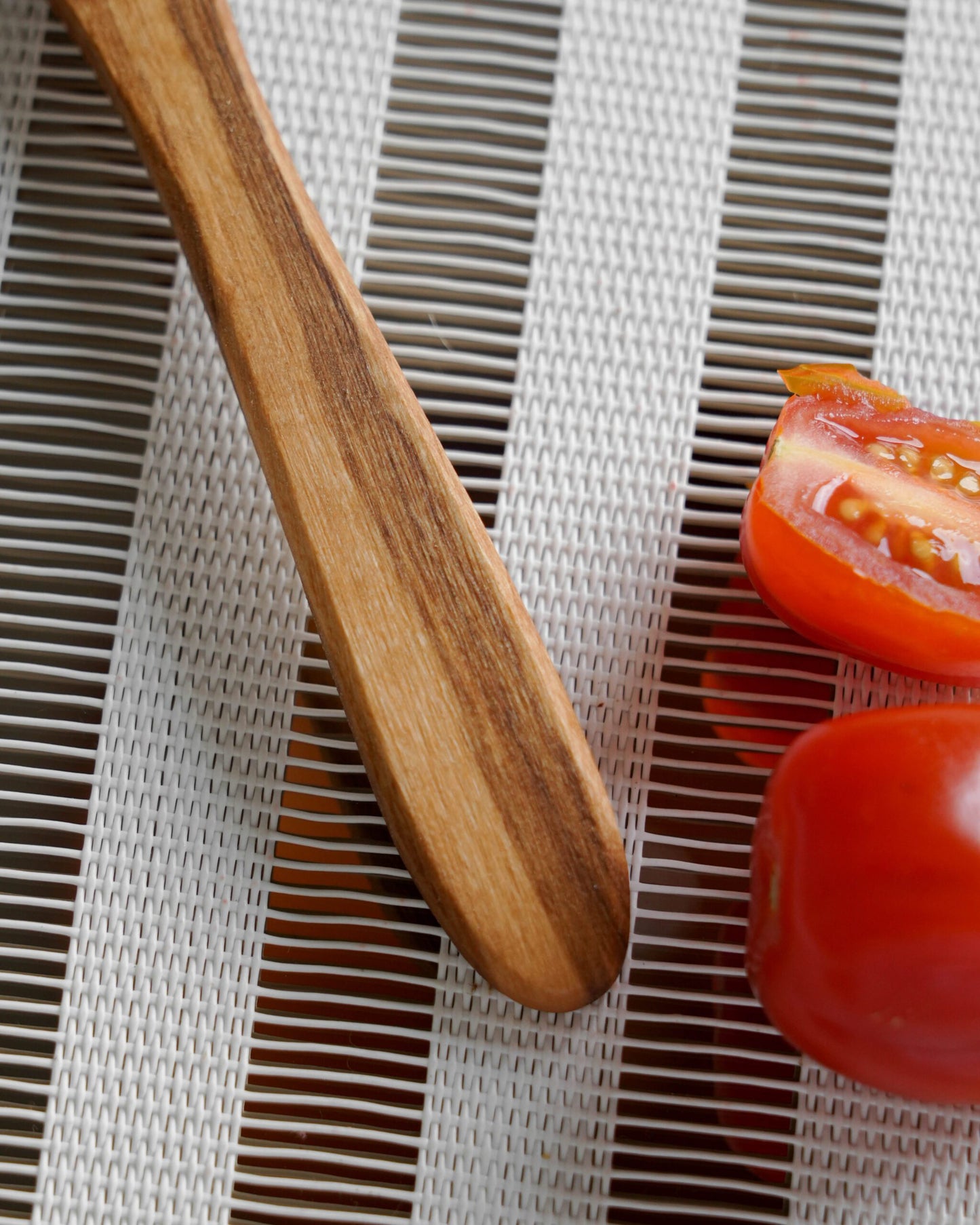Small Olive Wood Coffee Spoon set
