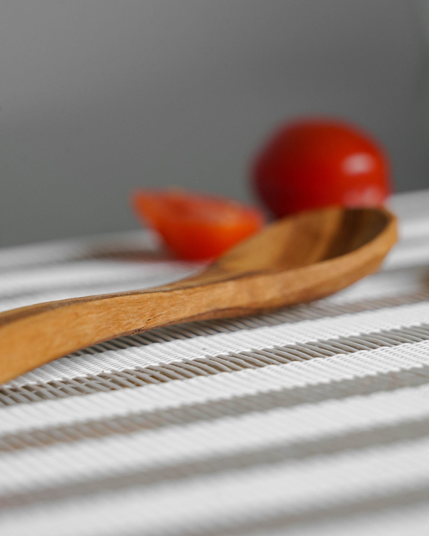 Small Olive Wood Coffee Spoon set