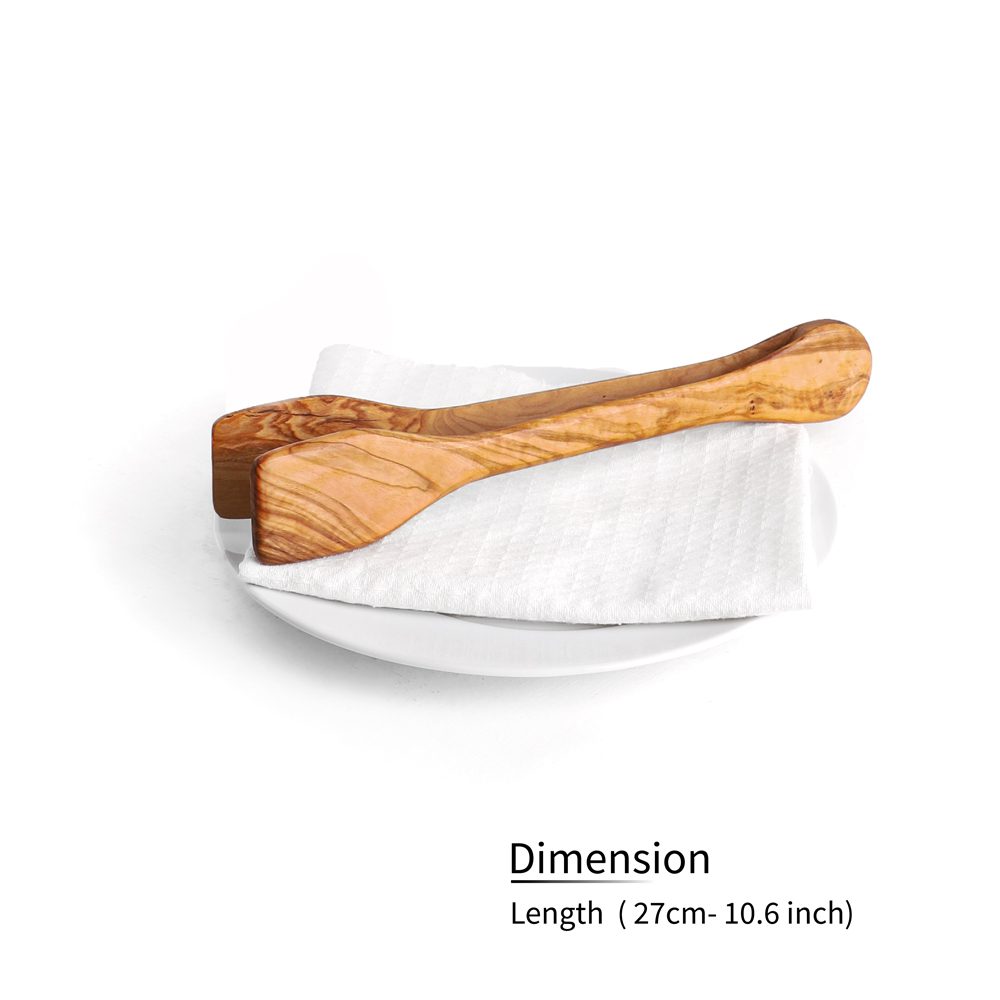 Olive Wood Cheese Tongs