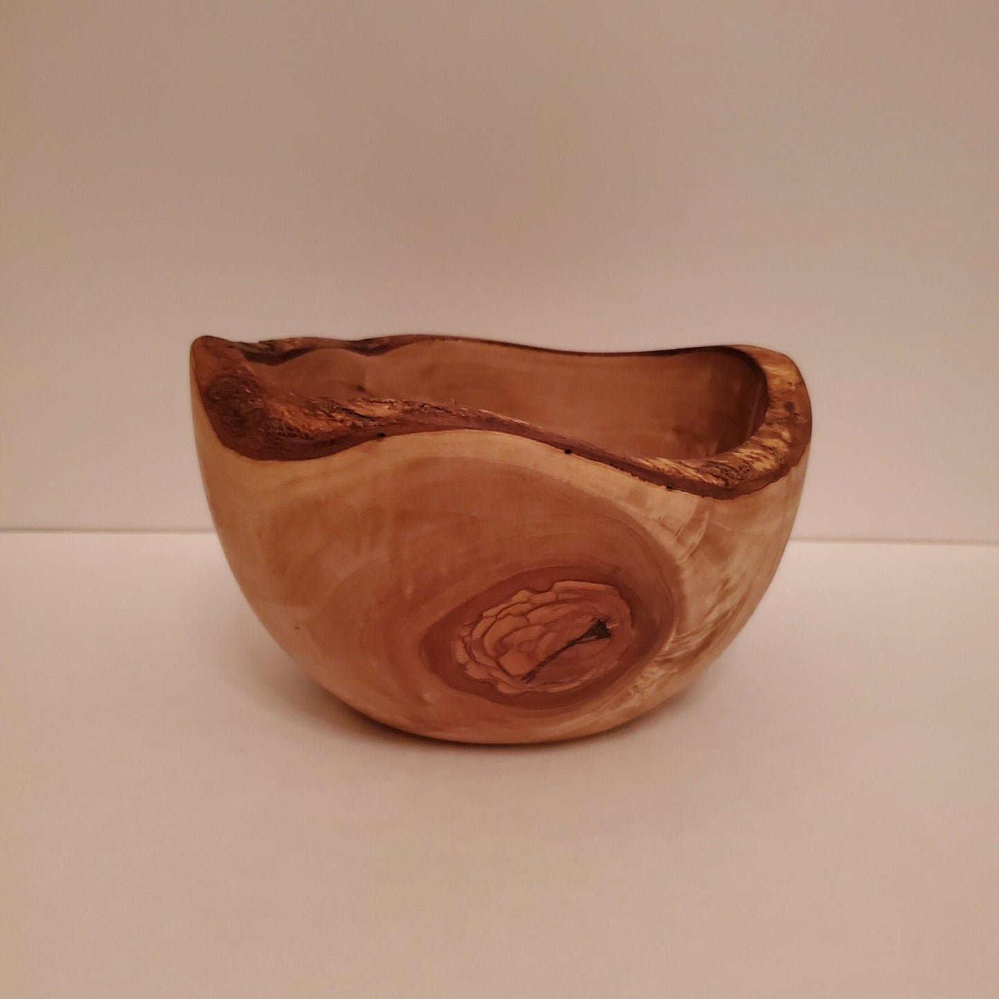 Olive Wood Rustic Salad Bowl Medium size