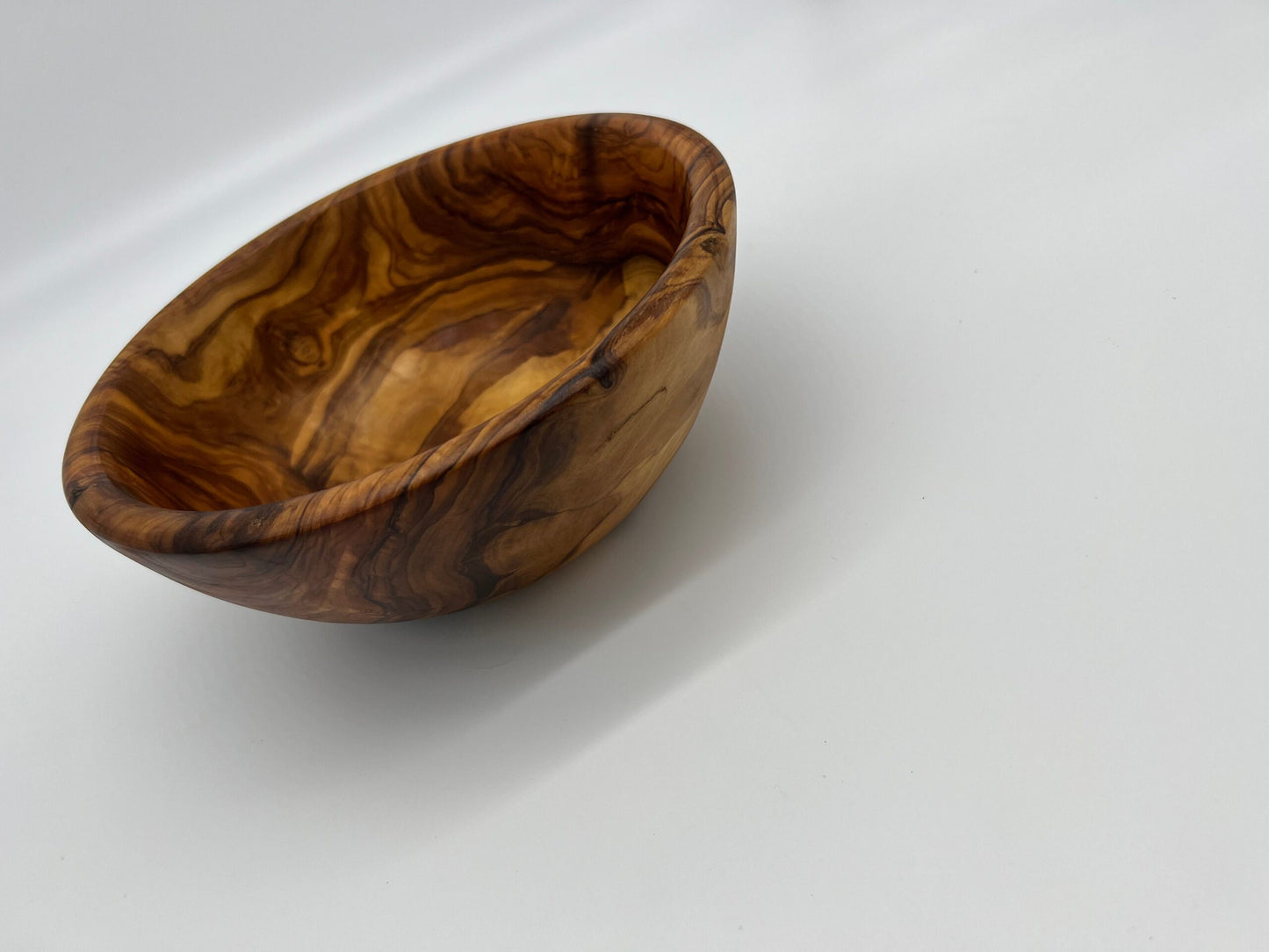 Handmade Olive Wood serving bowl for Fruit or Salad