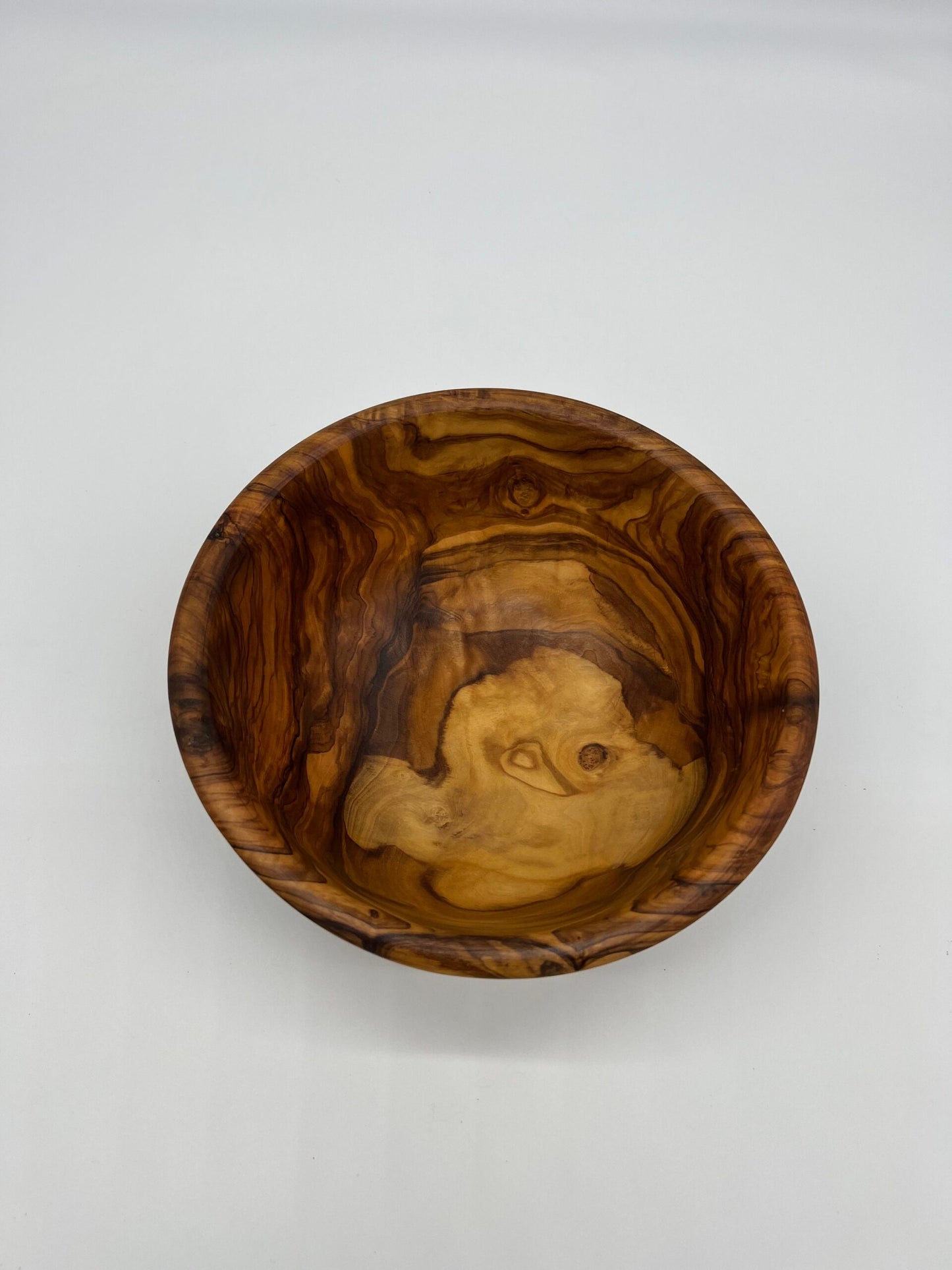 Handmade Olive Wood serving bowl for Fruit or Salad