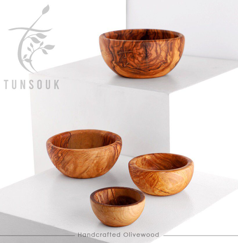 Olive Wood Nesting Bowls – Set of 4 | Limited Time Black Friday Discount