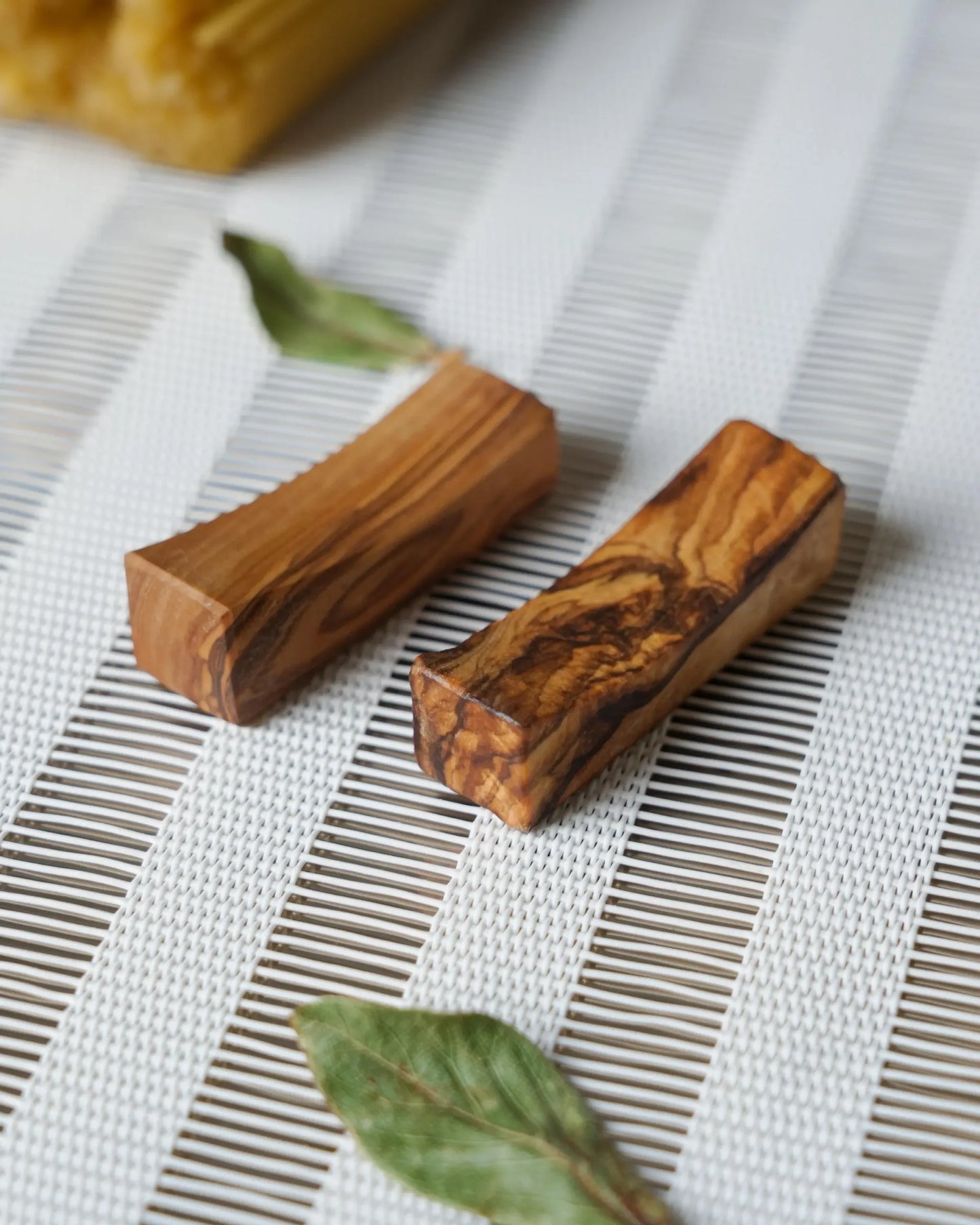 Handcrafted Olive Wood Chopsticks Set