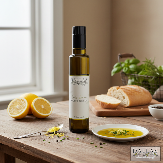 Zesty Lemon Infused Olive Oil