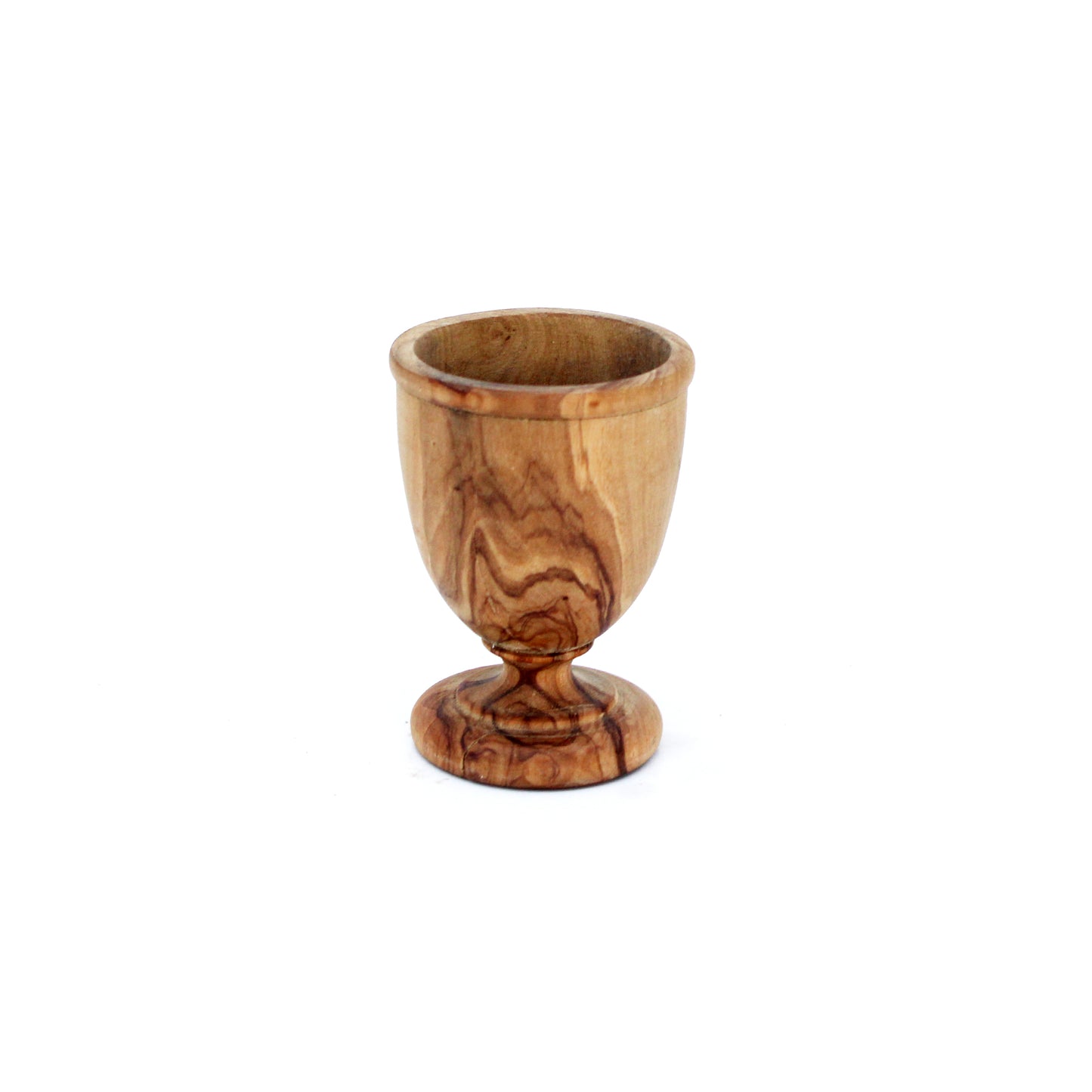 Olive Wood Egg Cups | Handmade Wooden Egg Holders for Breakfast