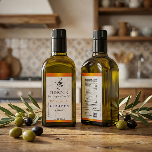 ALSAEED Chetoui Extra Virgin Olive Oil (500ml)