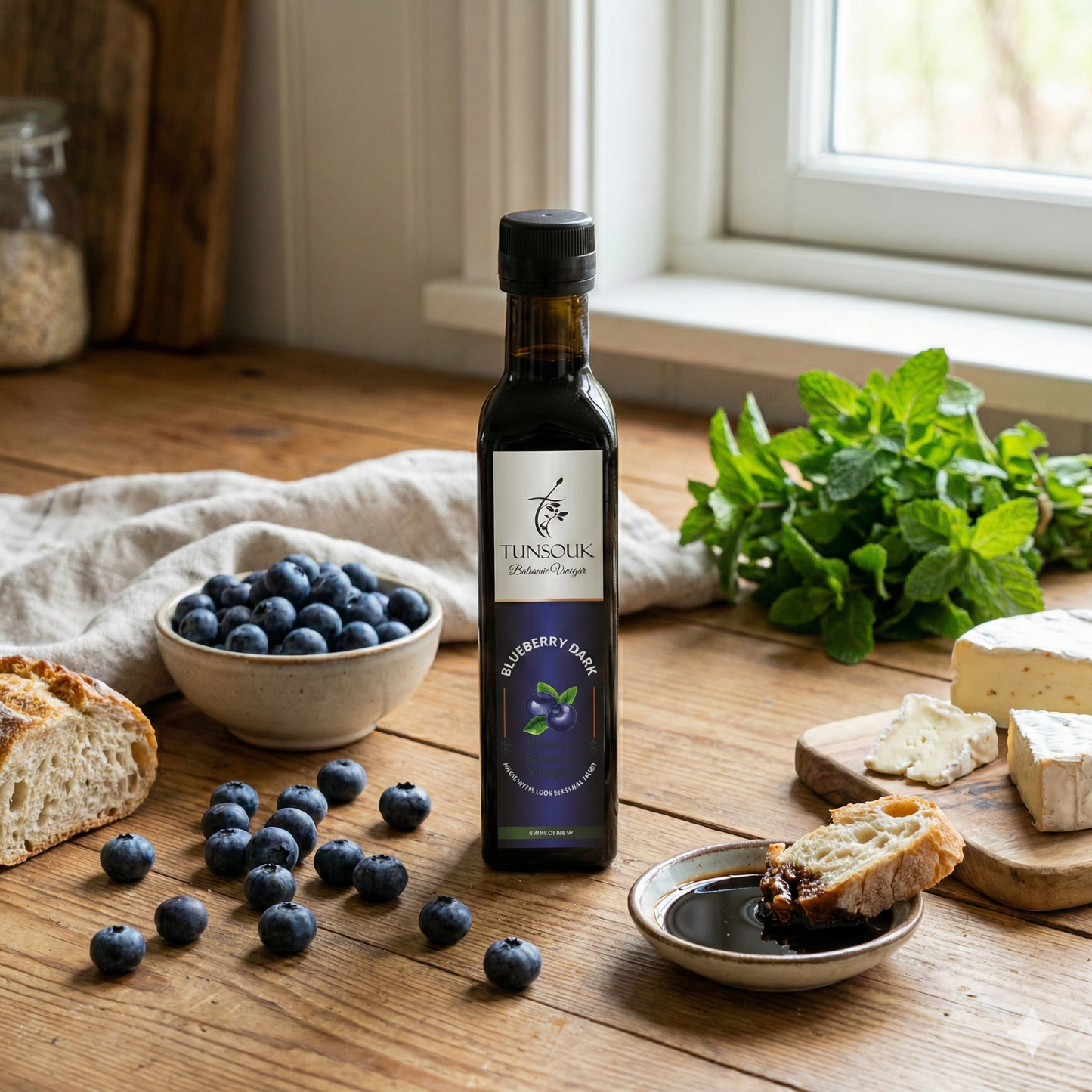 Blueberry Dark Balsamic Vinegar (250ml)