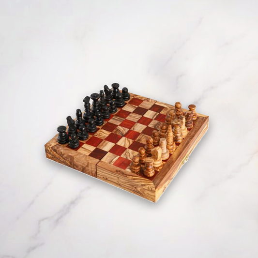 FOLDING CHESS SET BOARD