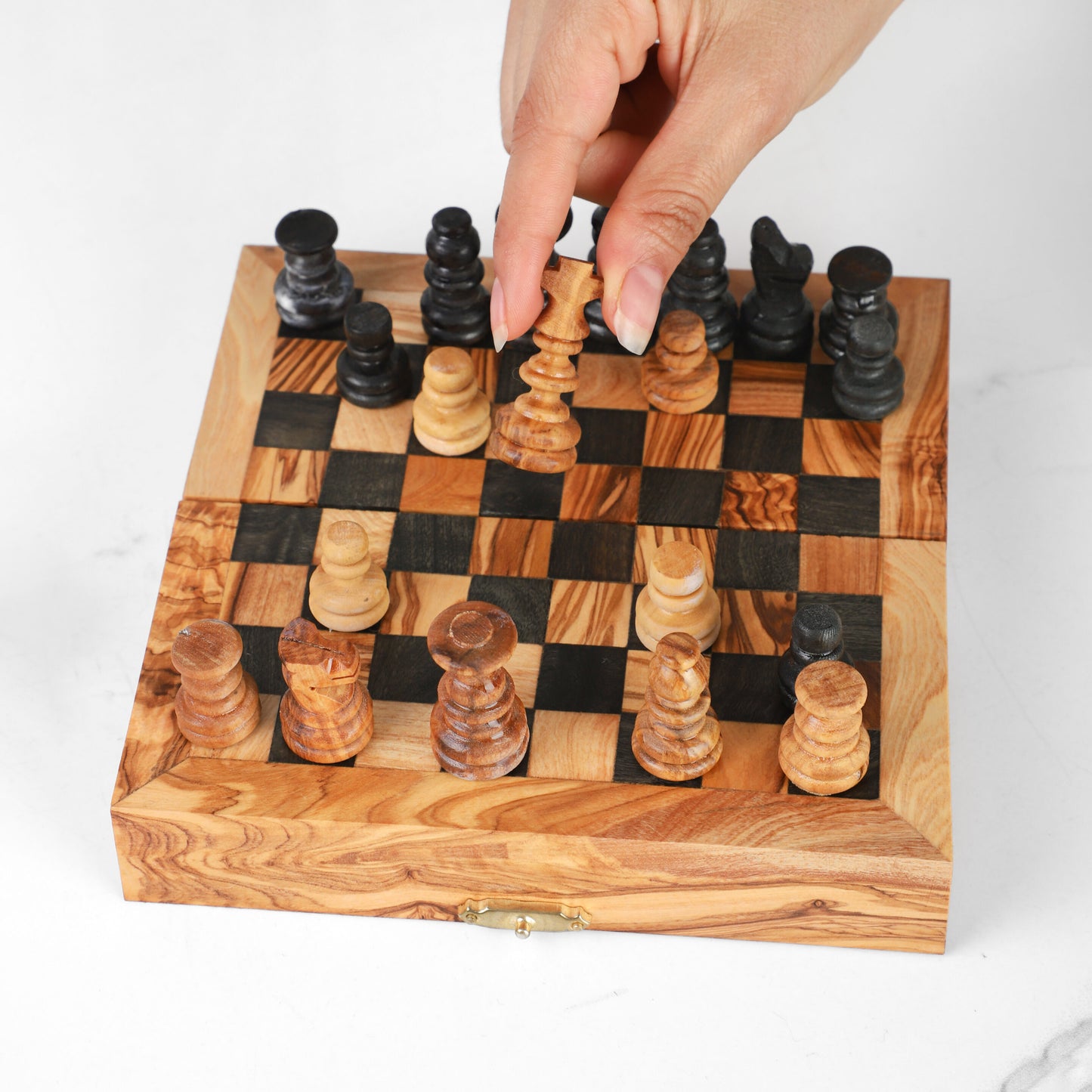 FOLDING CHESS SET BOARD